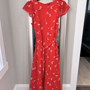Banana Republic Size 0 Midi Dress